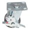 Vestil Rubber Swivel With Brake Caster 4 In. Diameter x 2 In. Width 551 Lb. Capacity Black/Gray CST-VE-4X2MRA-SWB - alternate 9